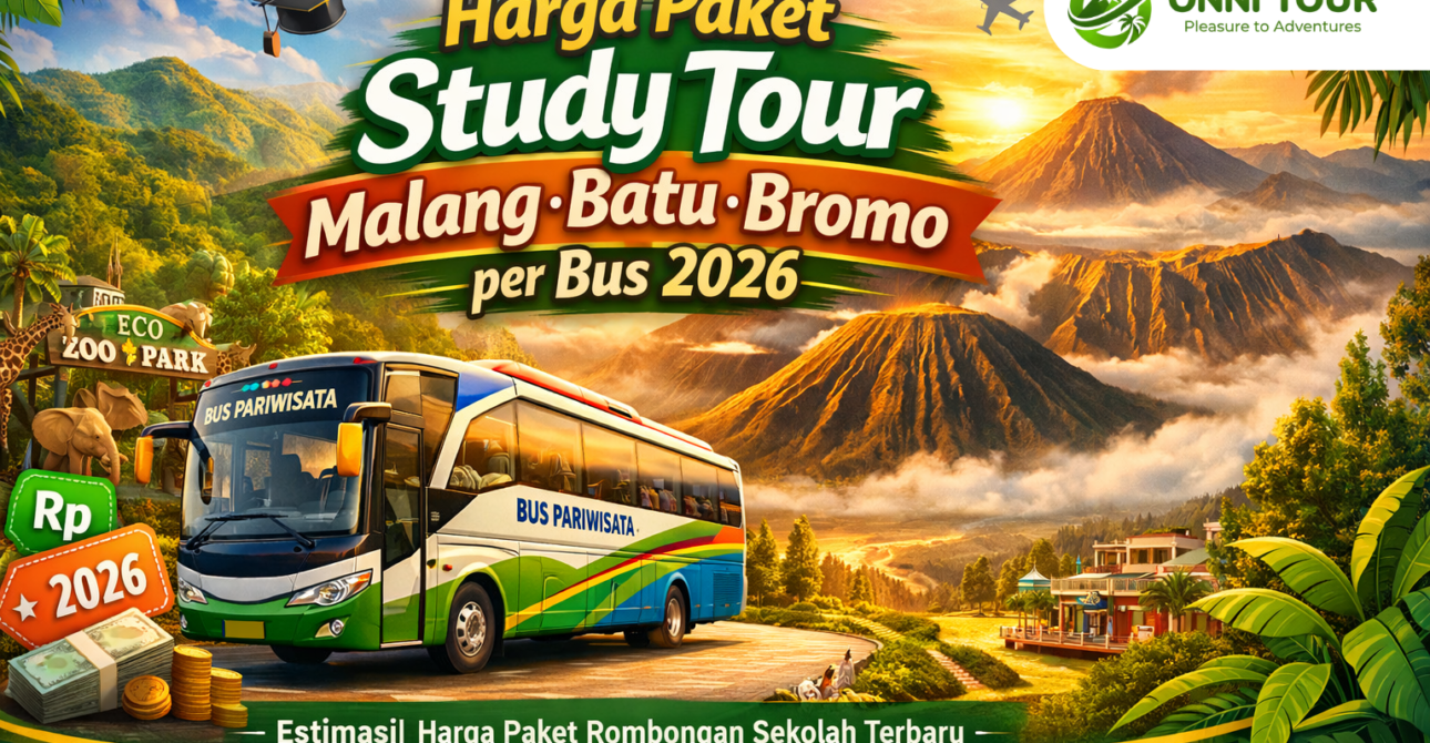 0812-2900-0827 – Onni Tour – Harga Paket Study Tour Malang Batu Bromo per Bus 2026